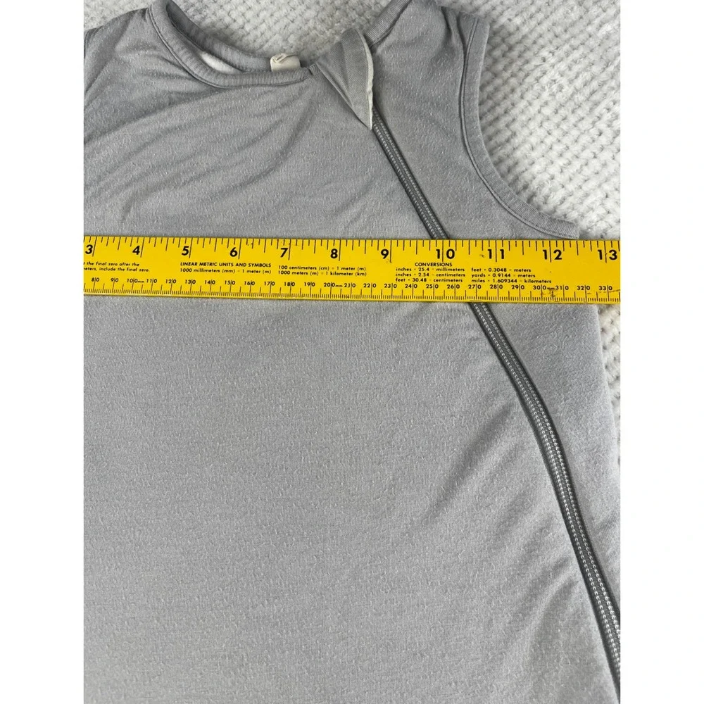 Kyte Baby Bamboo Sleep Bag 1.0 TOG Gray 6-18 Months Wearable Blanket